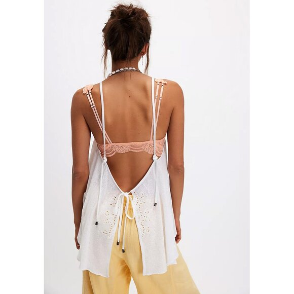 FREE PEOPLE Last Dance Apron Top / Ivory - Picture 3 of 8